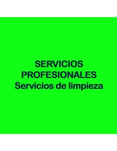 Servicio de limpieza